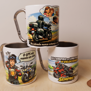 Caneca Alumínio Motard